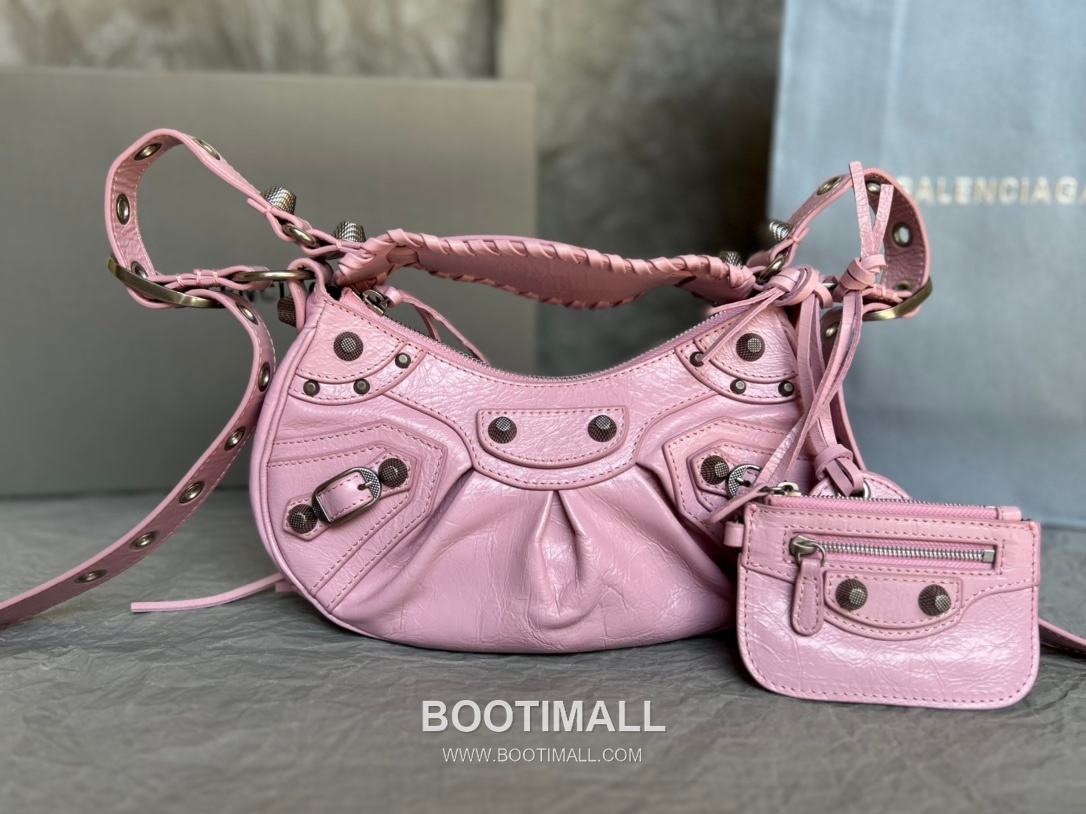 Balenciaga Le Cagole Small Hobo Bag Leather Shoulder & Crossbody Bag 발렌시아가 르 카골 스몰 호보백 레더 숄더 크로스백 26cm 1