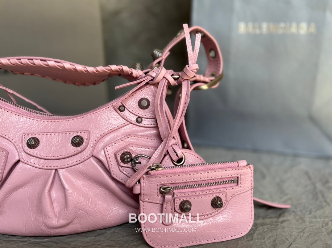 Balenciaga Le Cagole Small Hobo Bag Leather Shoulder & Crossbody Bag 발렌시아가 르 카골 스몰 호보백 레더 숄더 크로스백 26cm 5