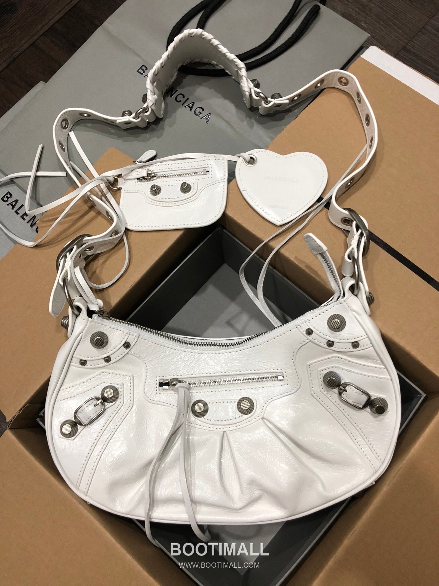 Balenciaga Le Cagole Large Hobo Bag Leather Shoulder & Crossbody Bag 발렌시아가 르 카골 라지 호보백 레더 숄더 크로스백 33cm 1