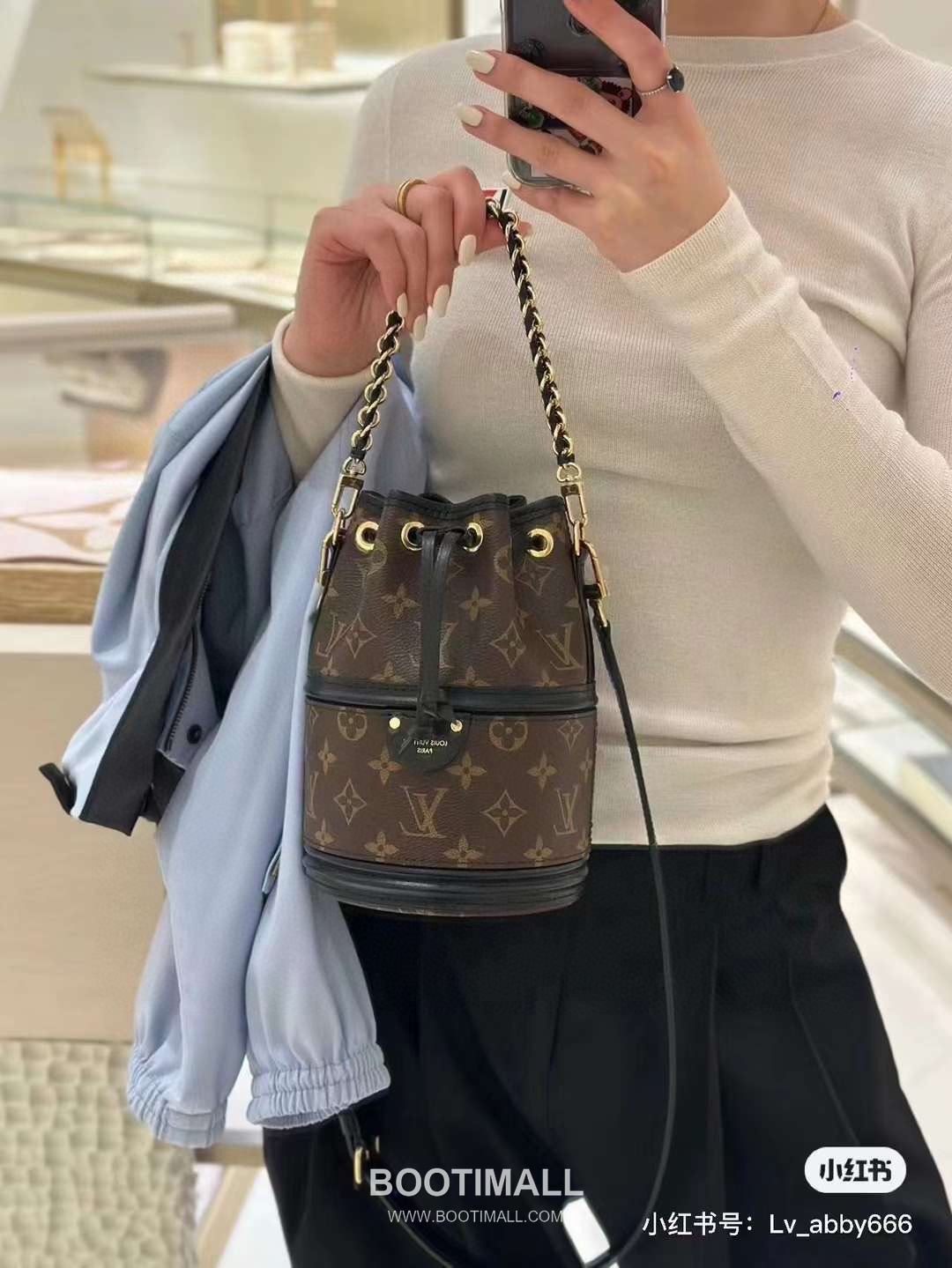 Louis Vuitton Canoé Bag M83480 Monogram Canvas Bucket Bag 루이비통 카노에 모노그램 캔버스 버킷백 20.5cm 15