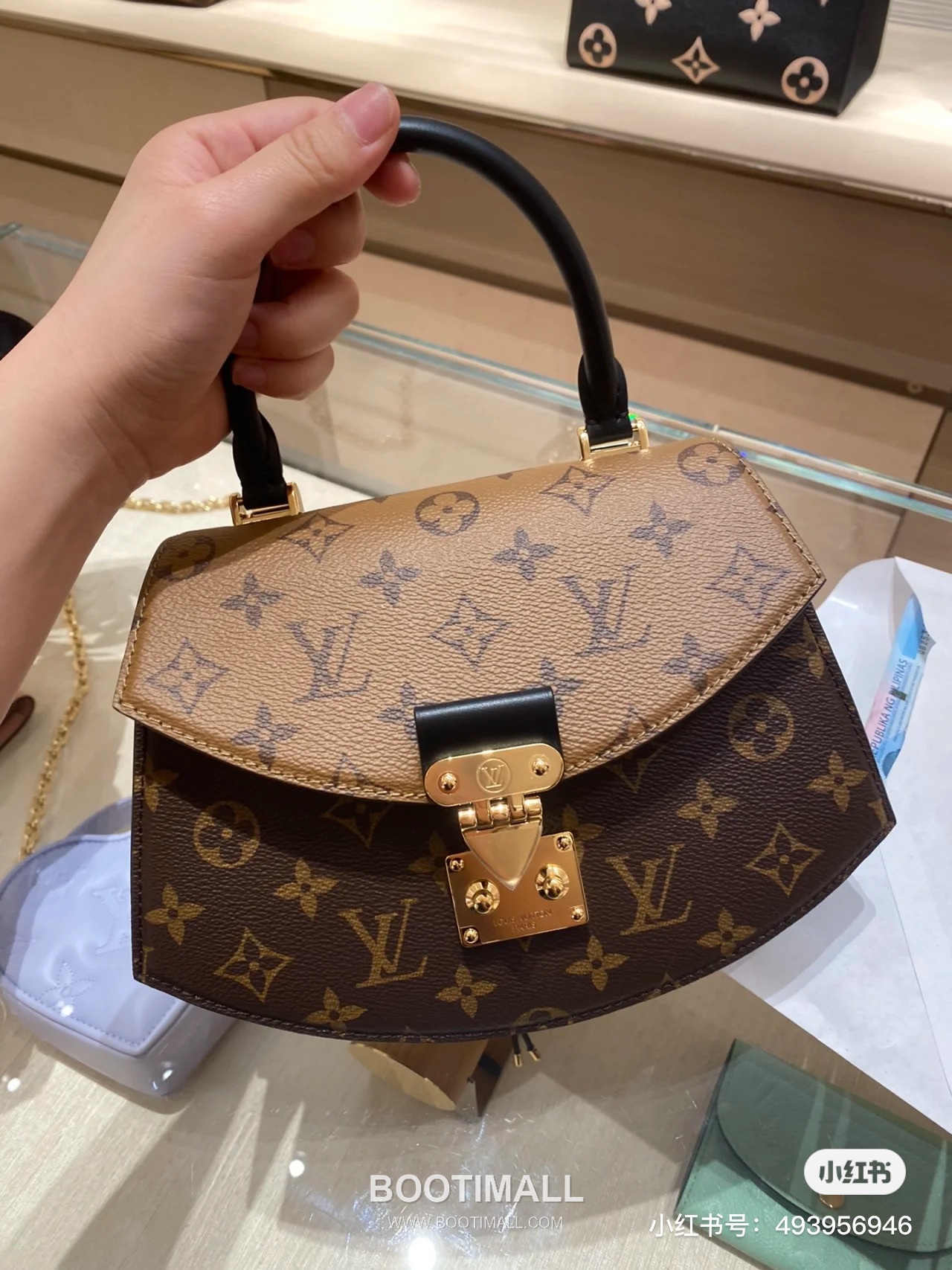 Louis Vuitton Tilsitt Bag M46548 Monogram Canvas Reverse Bag 루이비통 틸싯 모노그램 캔버스 리버스 백 24cm 3