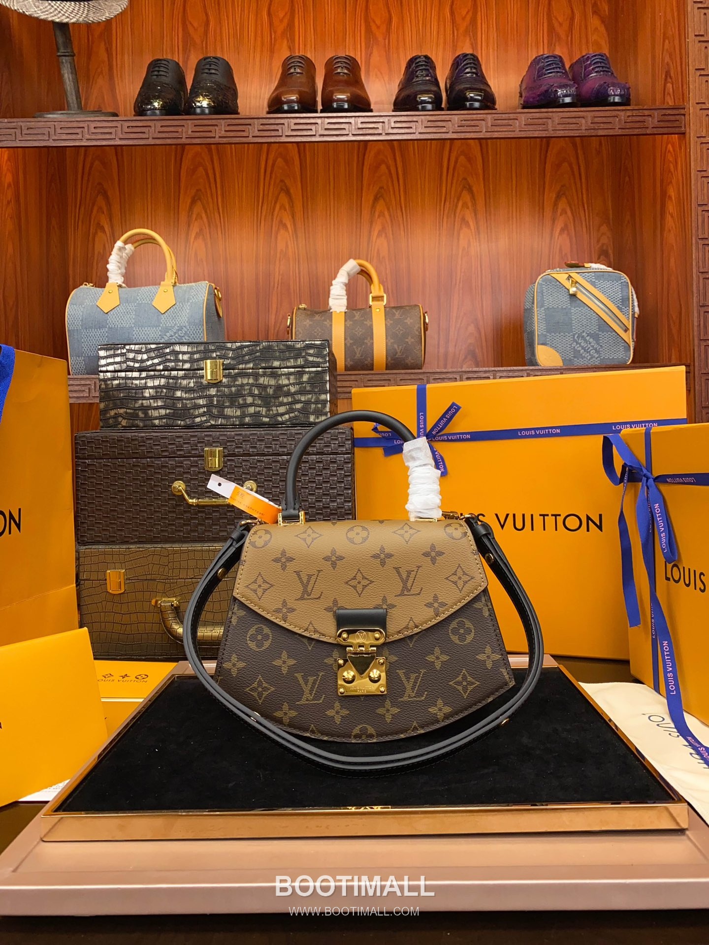 Louis Vuitton Tilsitt Bag M46548 Monogram Canvas Reverse Bag 루이비통 틸싯 모노그램 캔버스 리버스 백 24cm 5