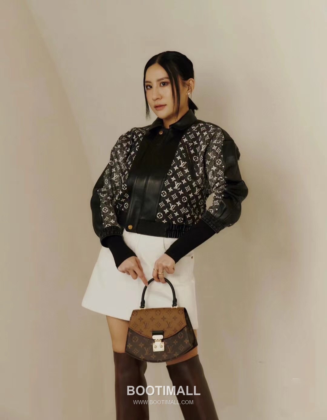 Louis Vuitton Tilsitt Bag M46548 Monogram Canvas Reverse Bag 루이비통 틸싯 모노그램 캔버스 리버스 백 24cm 20