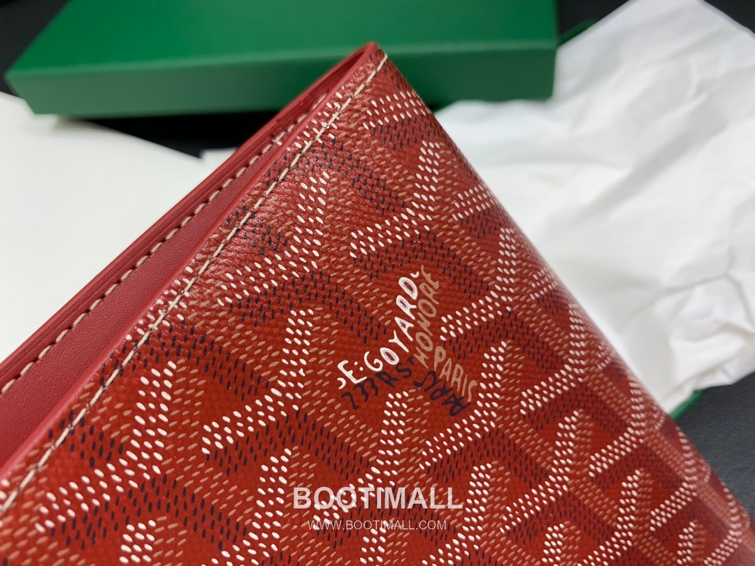 Goyard Saint Roch Goyardine Canvas Long Wallet 8512 고야드 생로슈 고야딘 캔버스 장지갑 19cm 2