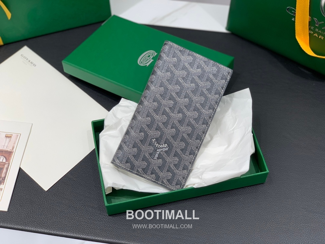 Goyard Saint Roch Goyardine Canvas Long Wallet 8512 고야드 생로슈 고야딘 캔버스 장지갑 19cm 1
