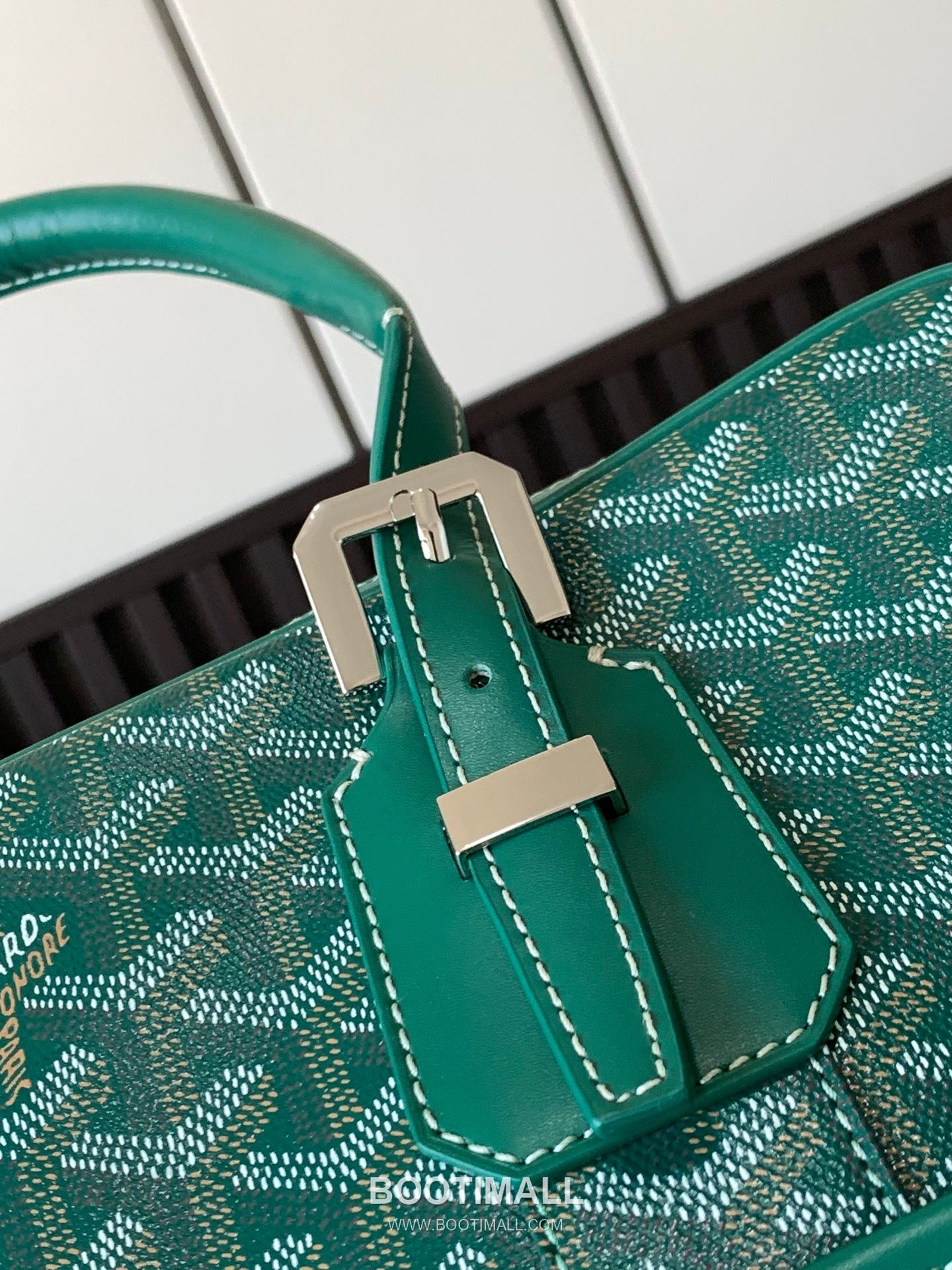 Goyard Ambassade Goyardine Canvas Briefcase 8070 고야드 앙바사드 고야딘 캔버스 브리프케이스 35cm 7