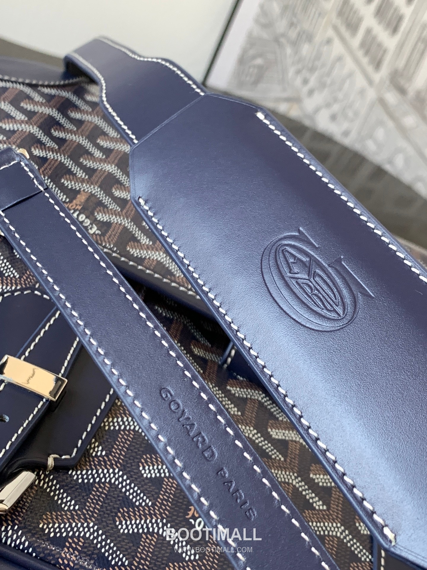 Goyard Ambassade Goyardine Canvas Briefcase 8070 고야드 앙바사드 고야딘 캔버스 브리프케이스 35cm 9