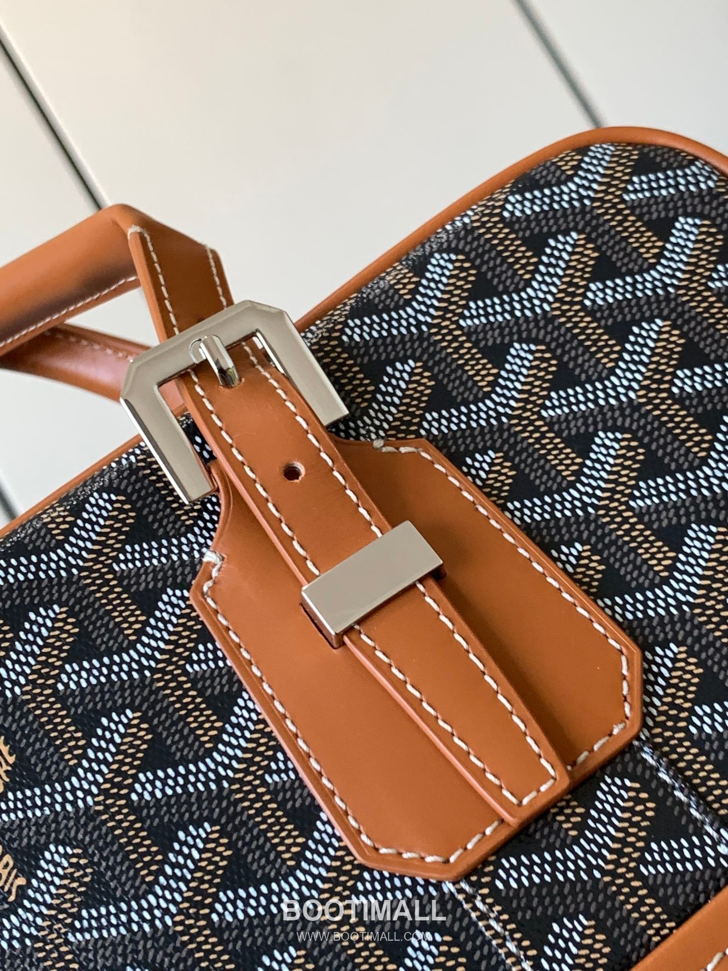 Goyard Ambassade Goyardine Canvas Briefcase 8070 고야드 앙바사드 고야딘 캔버스 브리프케이스 35cm 6