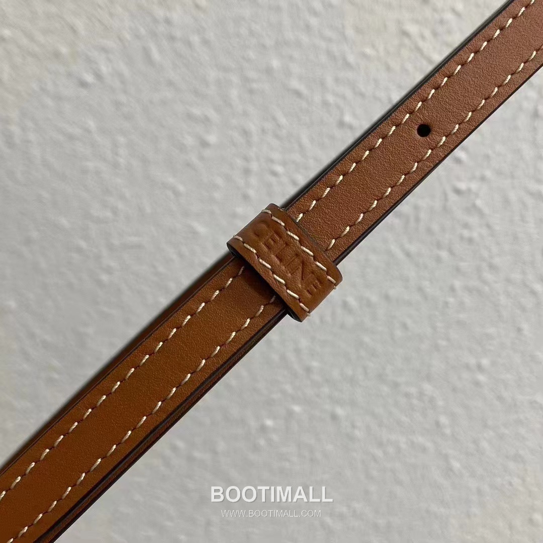 Celine Teen Lola Triomphe Leather Flap Shoulder Bag 119533 셀린느 틴 롤라 트리옴프 레더 플랩 숄더백 22.5cm 8