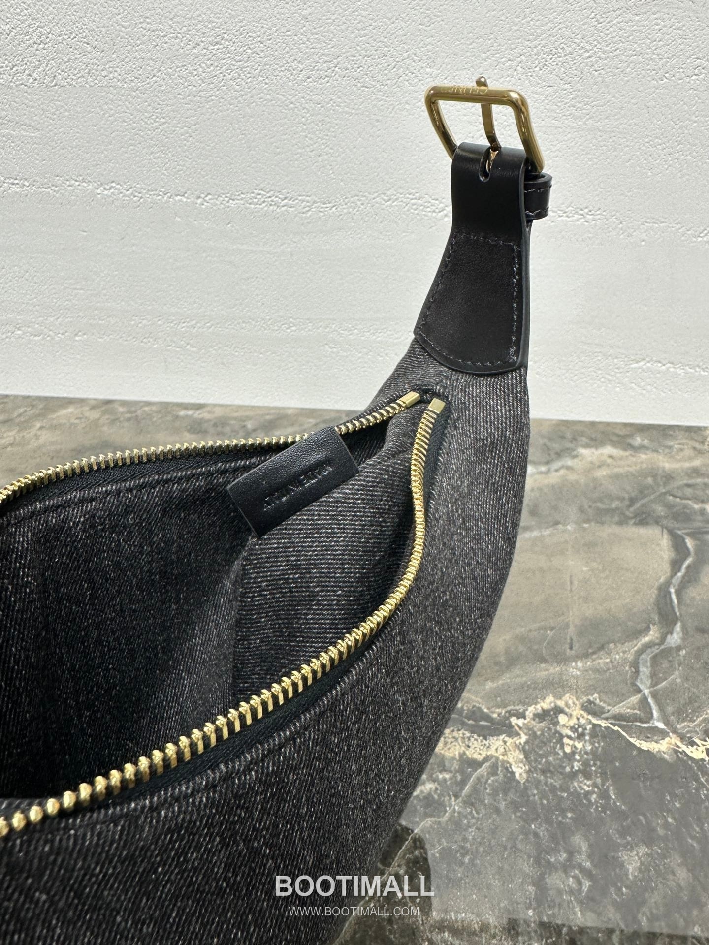 Celine Teen Lulu Denim Calfskin Leather Top Handle Shoulder Bag 120723 셀린느 틴 룰루 데님 카프스킨 탑핸들 숄더 크로스백 24cm 17