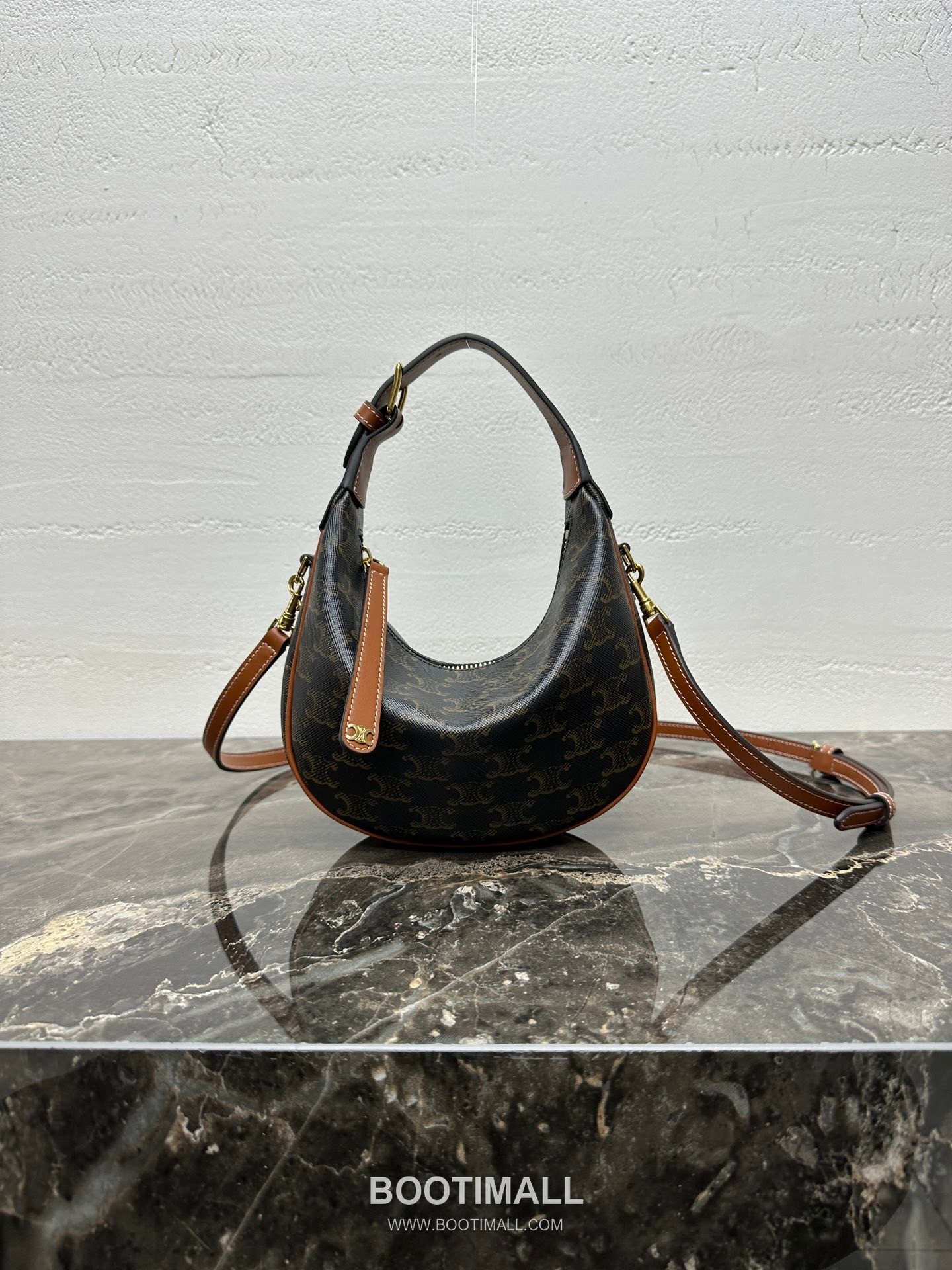 Celine Teen Lulu Denim Calfskin Leather Top Handle Shoulder Bag 120723 셀린느 틴 룰루 데님 카프스킨 탑핸들 숄더 크로스백 24cm 1