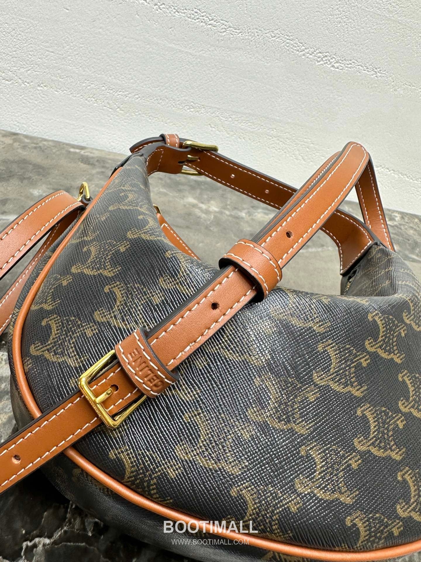 Celine Teen Lulu Denim Calfskin Leather Top Handle Shoulder Bag 120723 셀린느 틴 룰루 데님 카프스킨 탑핸들 숄더 크로스백 24cm 7