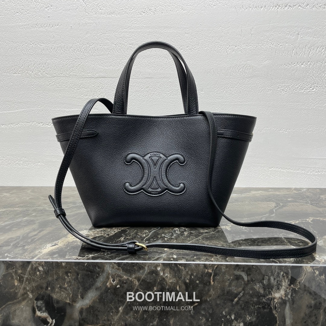 Celine Cabas Anais Grained Calfskin Mini Tote Bag 118613 셀린느 카바스 아나이스 그레인 카프스킨 미니 토트 크로스백 21cm 6