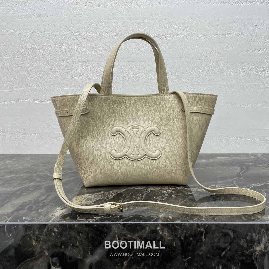 Celine Cabas Anais Grained Calfskin Mini Tote Bag 118613 셀린느 카바스 아나이스 그레인 카프스킨 미니 토트 크로스백 21cm 7