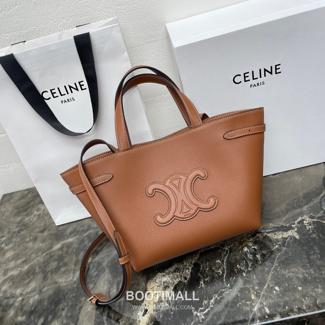 Celine Cabas Anais Grained Calfskin Mini Tote Bag 118613 셀린느 카바스 아나이스 그레인 카프스킨 미니 토트 크로스백 21cm 10