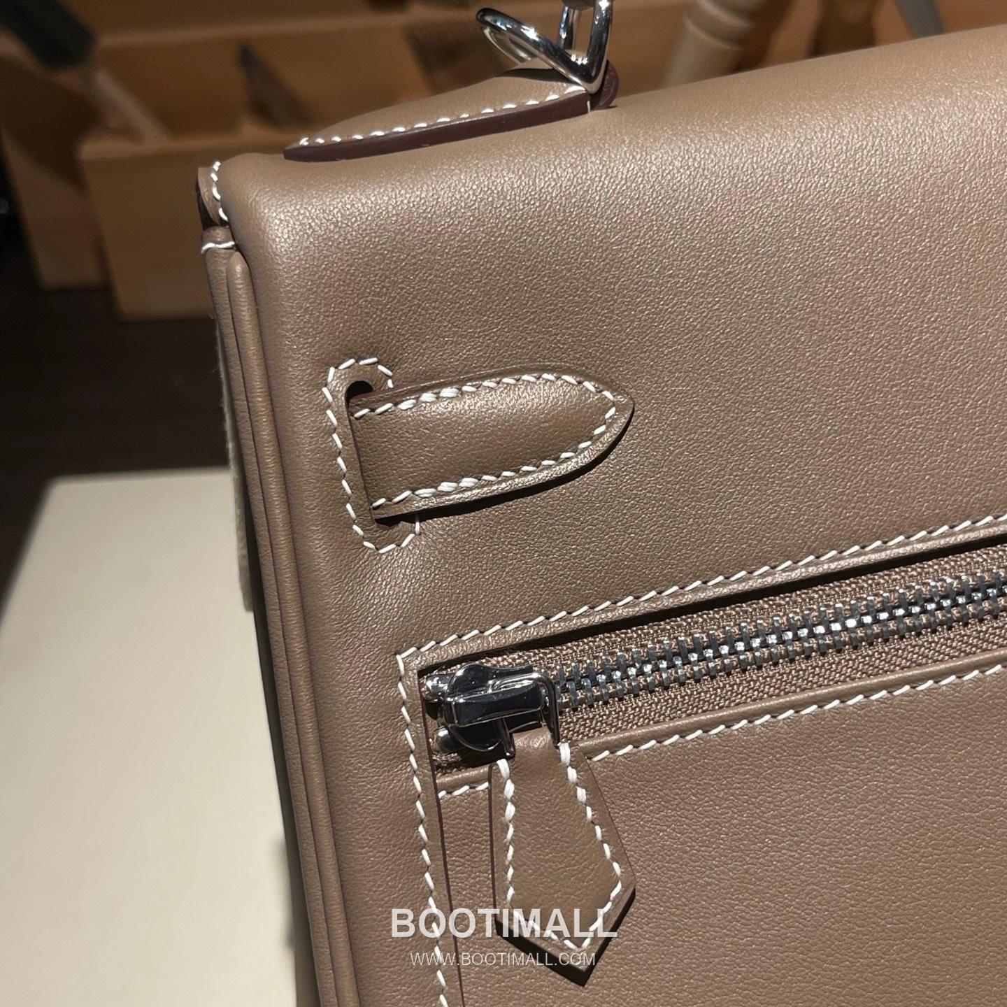 Hermès Kelly Lakis Swift Leather Double Zip Bag 28 에르메스 켈리 라키스 스위프트 레더 더블 지퍼 숄더백 28cm 7