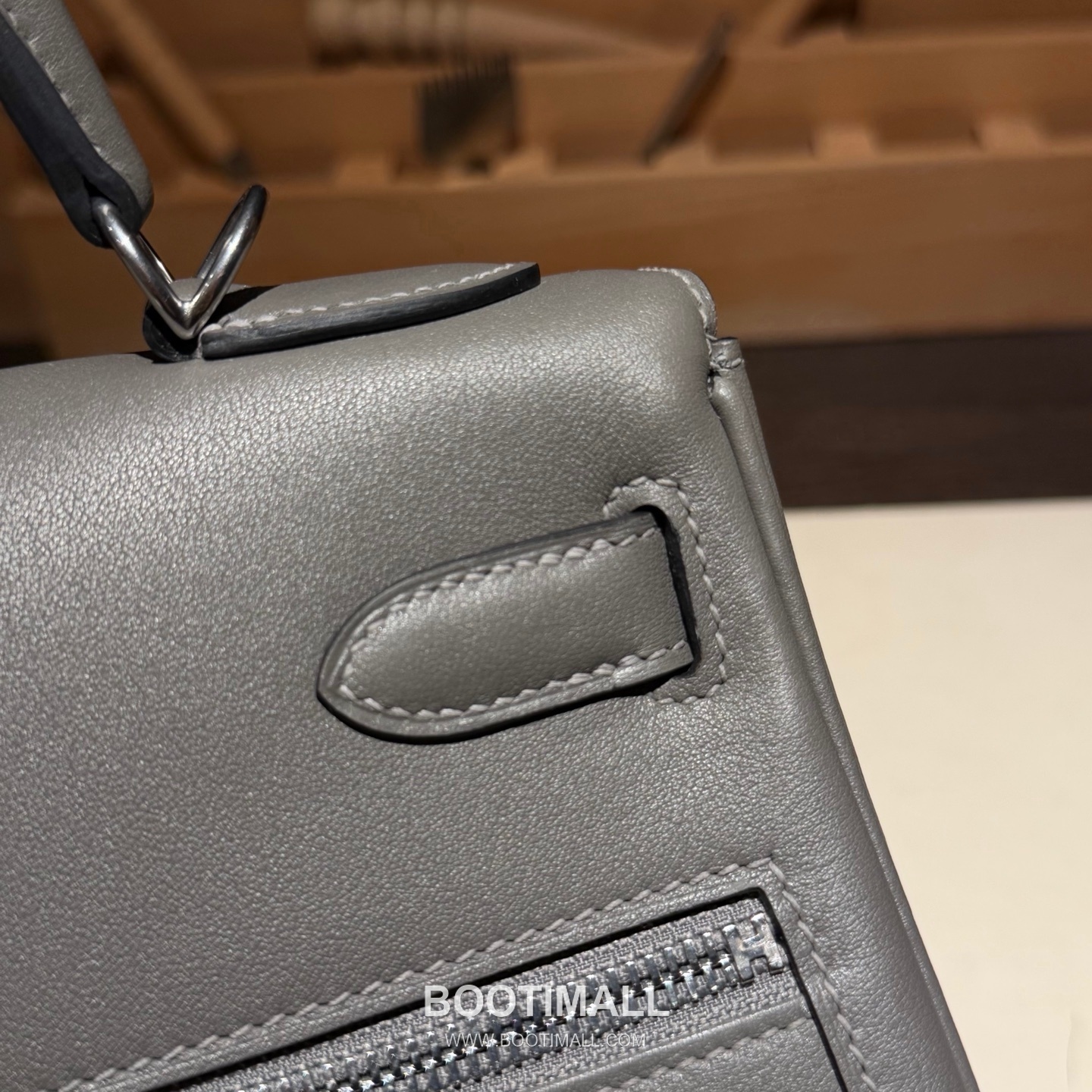 Hermès Kelly Lakis Swift Leather Double Zip Bag 28 에르메스 켈리 라키스 스위프트 레더 더블 지퍼 숄더백 28cm 6