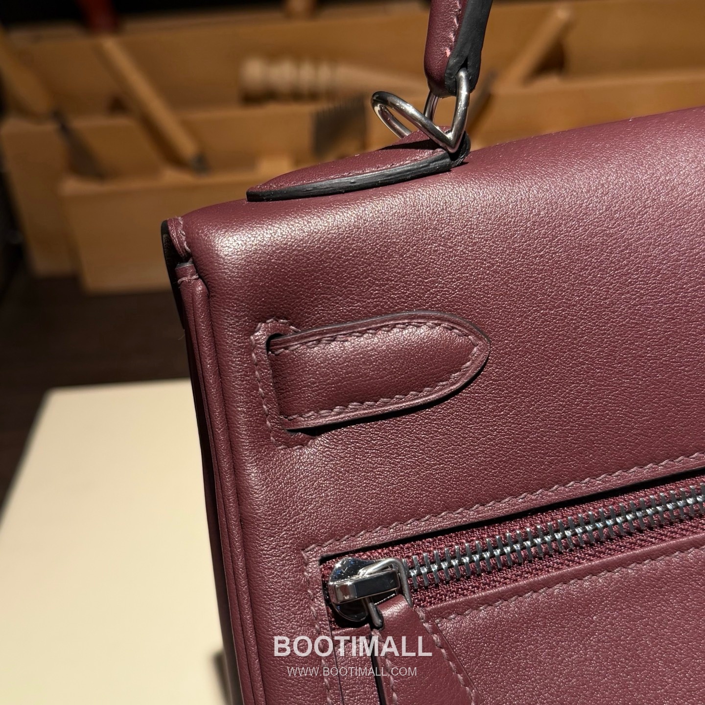 Hermès Kelly Lakis Swift Leather Double Zip Bag 28 에르메스 켈리 라키스 스위프트 레더 더블 지퍼 숄더백 28cm 7