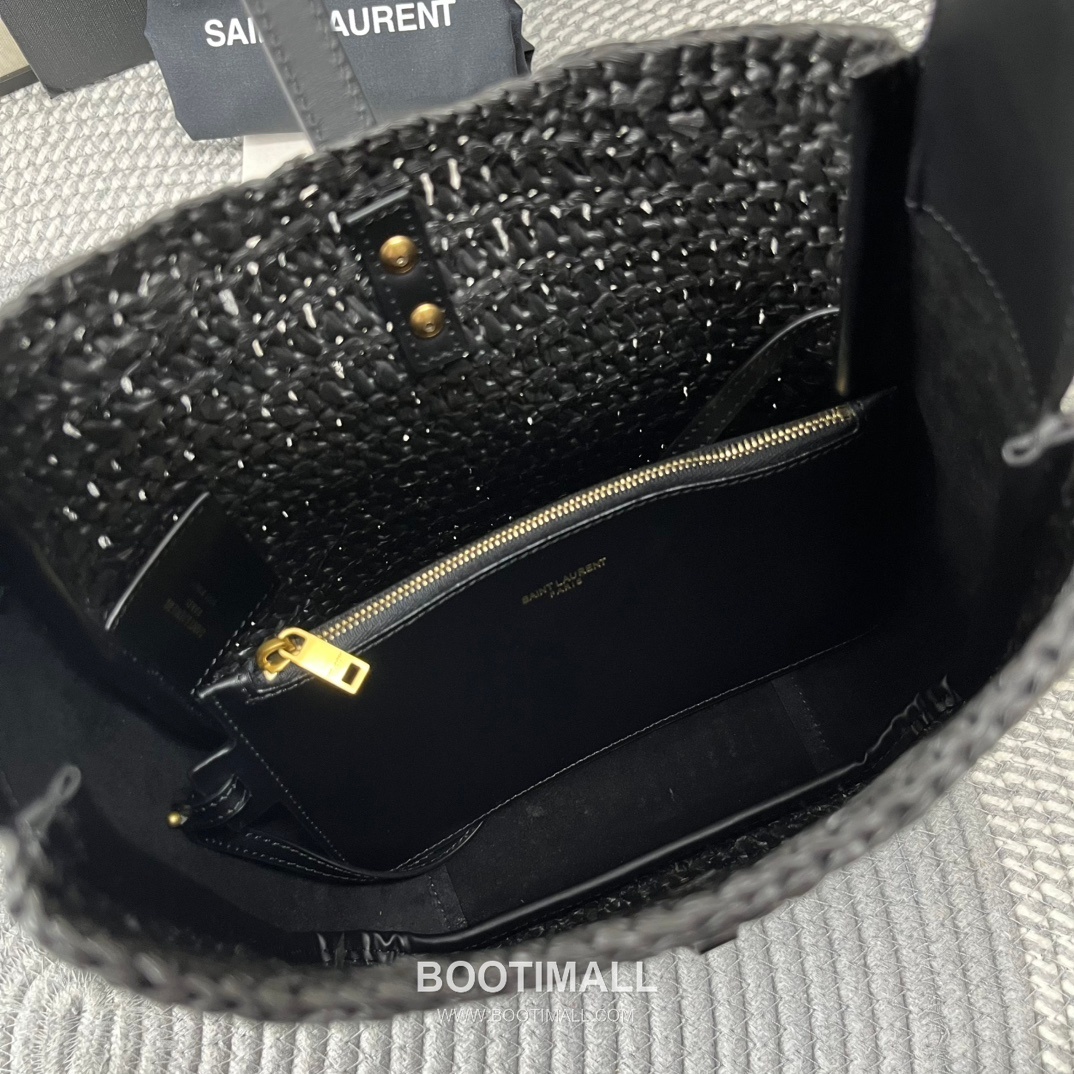 Saint Laurent Raffia Hobo Bucket Bag 823812 생로랑 라피아 호보 버킷 숄더백 23cm 8