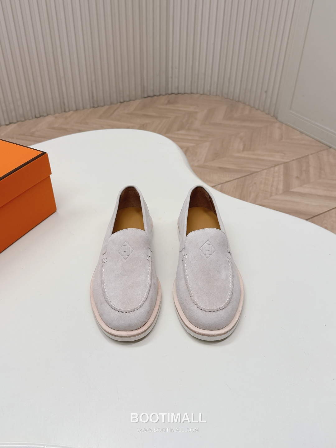 Hermès Paris Suede Leather Loafer Shoes 에르메스 파리 스웨이드 레더 로퍼 슈즈 1