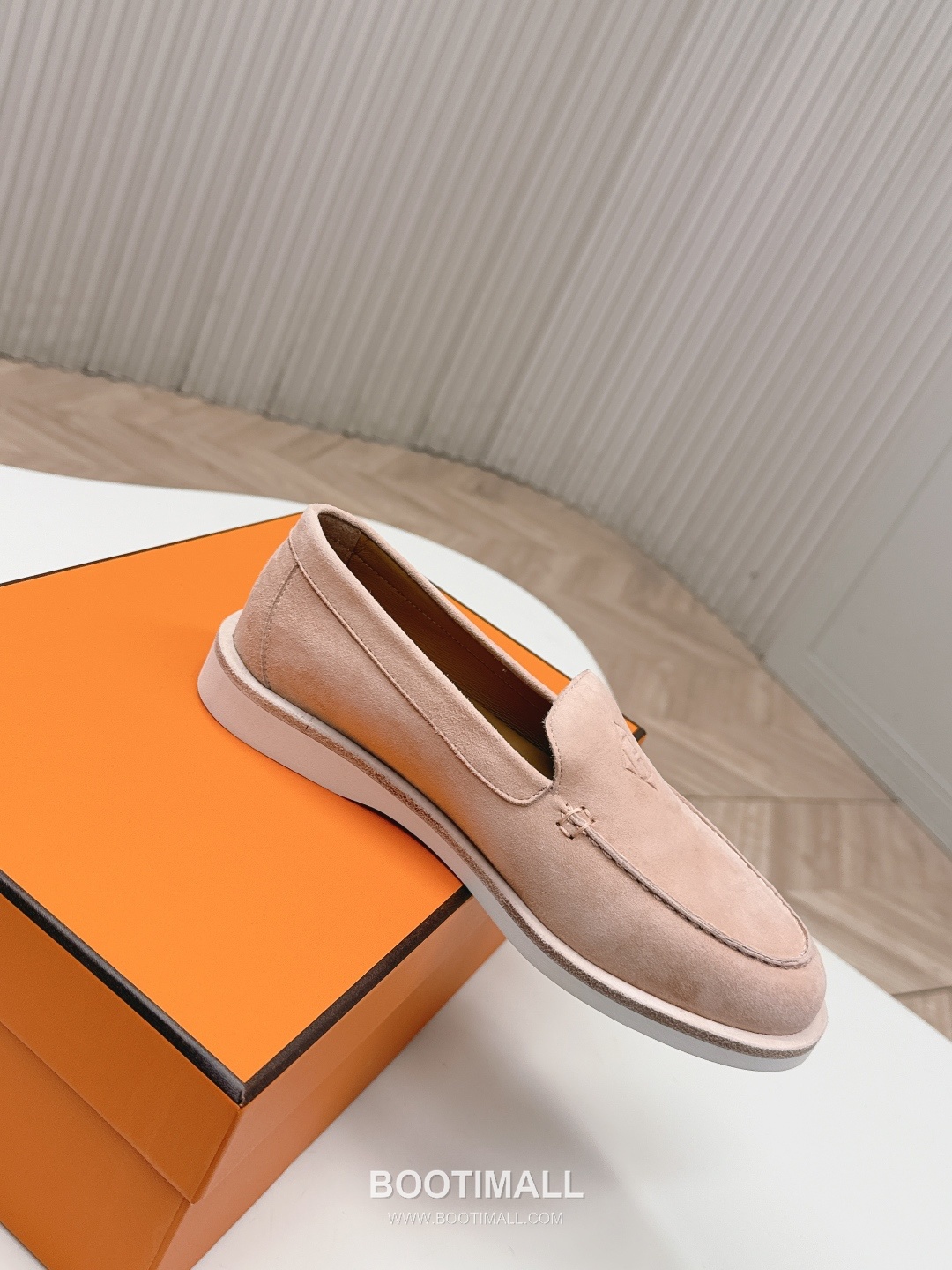 Hermès Paris Suede Leather Loafer Shoes 에르메스 파리 스웨이드 레더 로퍼 슈즈 7