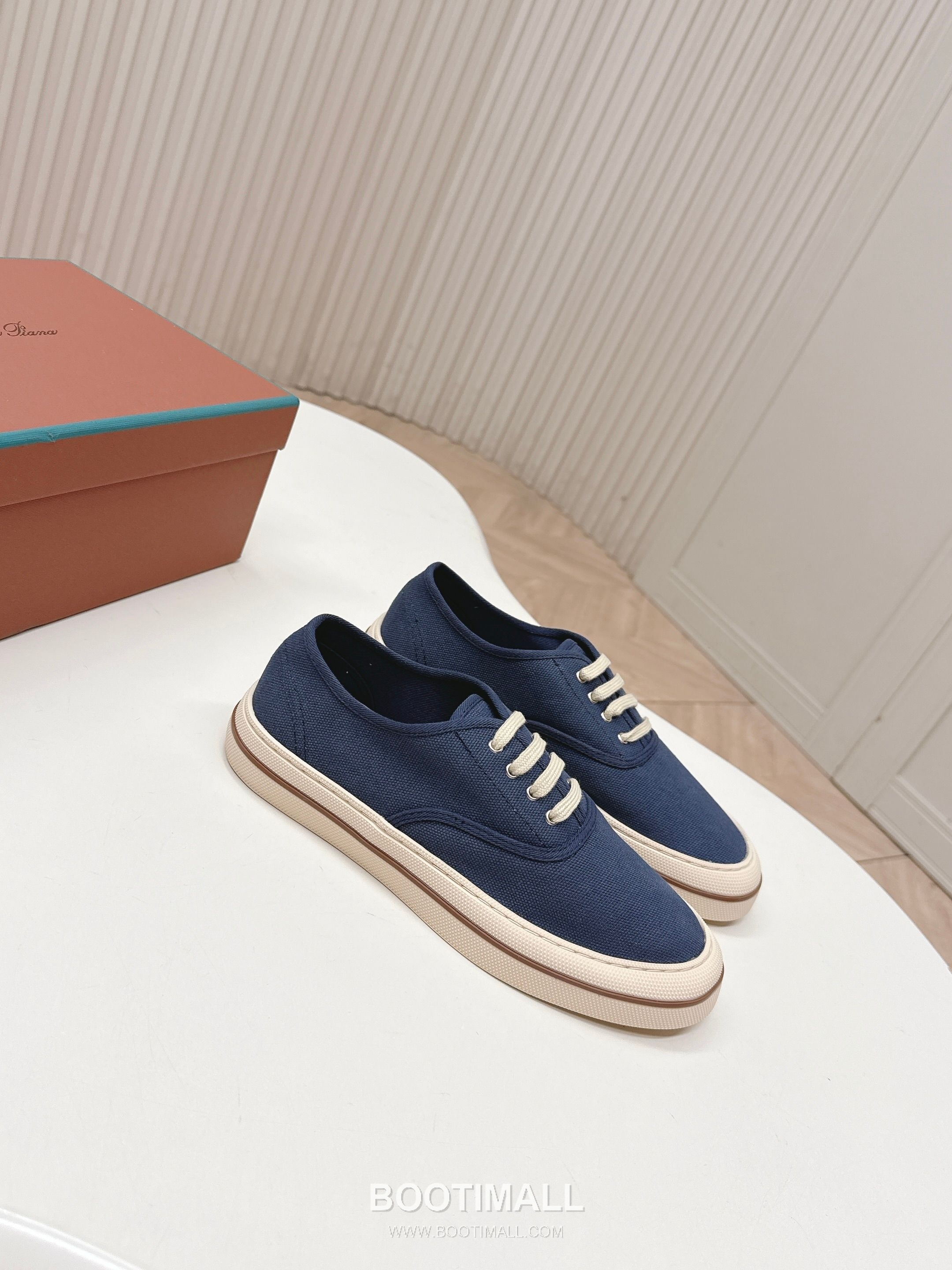 Loro Piana Canvas Low Top Sneakers 로로피아나 캔버스 로우탑 스니커즈 2
