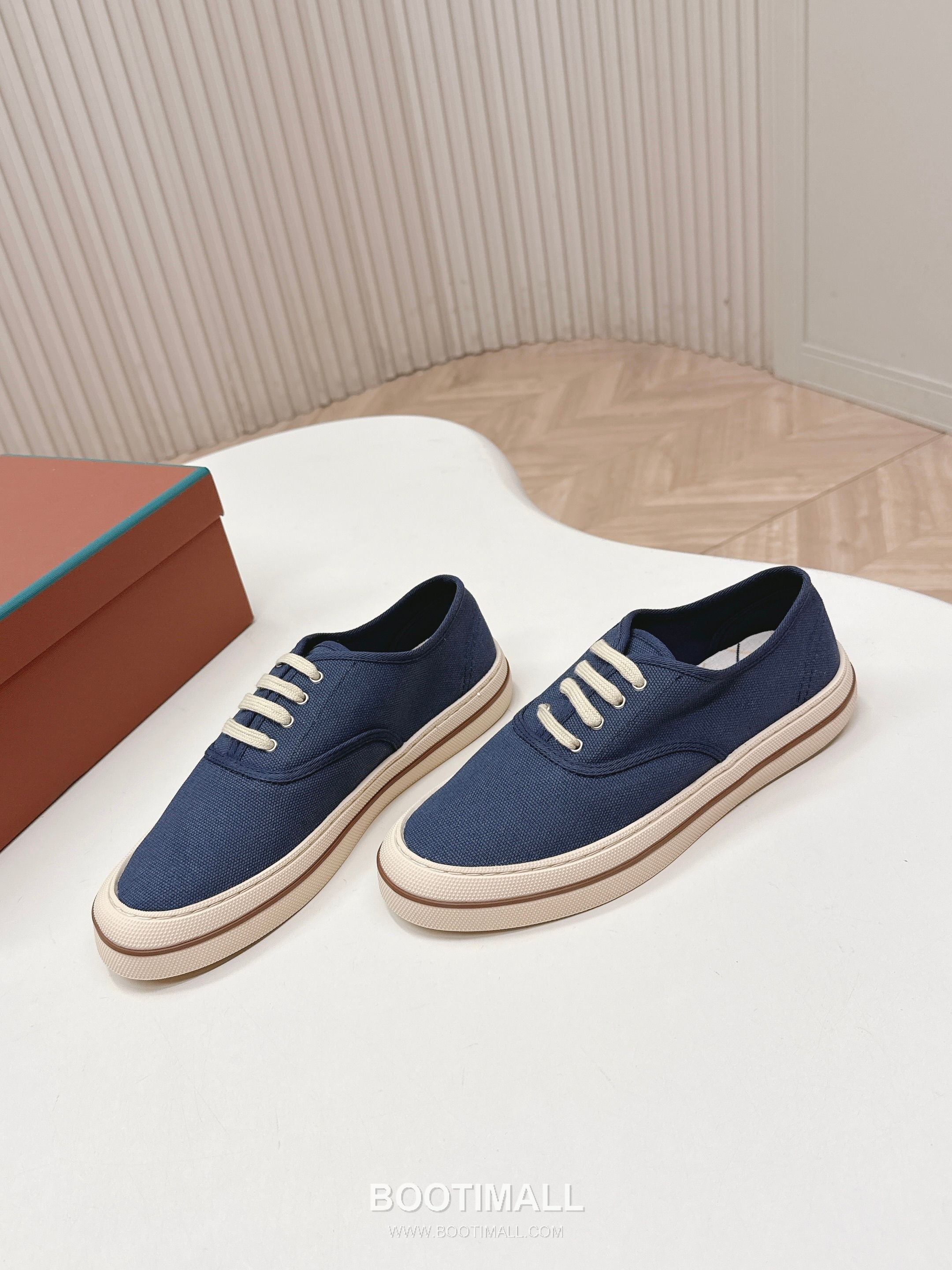 Loro Piana Canvas Low Top Sneakers 로로피아나 캔버스 로우탑 스니커즈 3