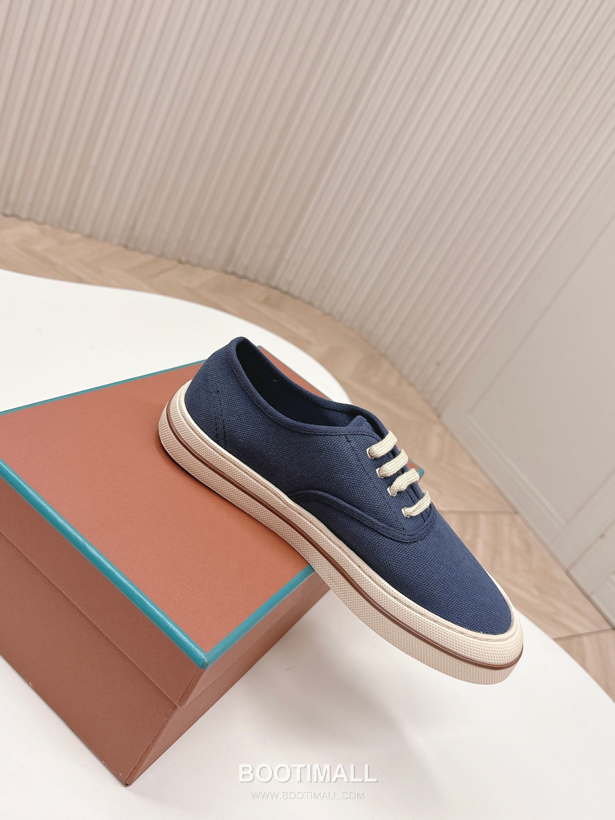 Loro Piana Canvas Low Top Sneakers 로로피아나 캔버스 로우탑 스니커즈 4