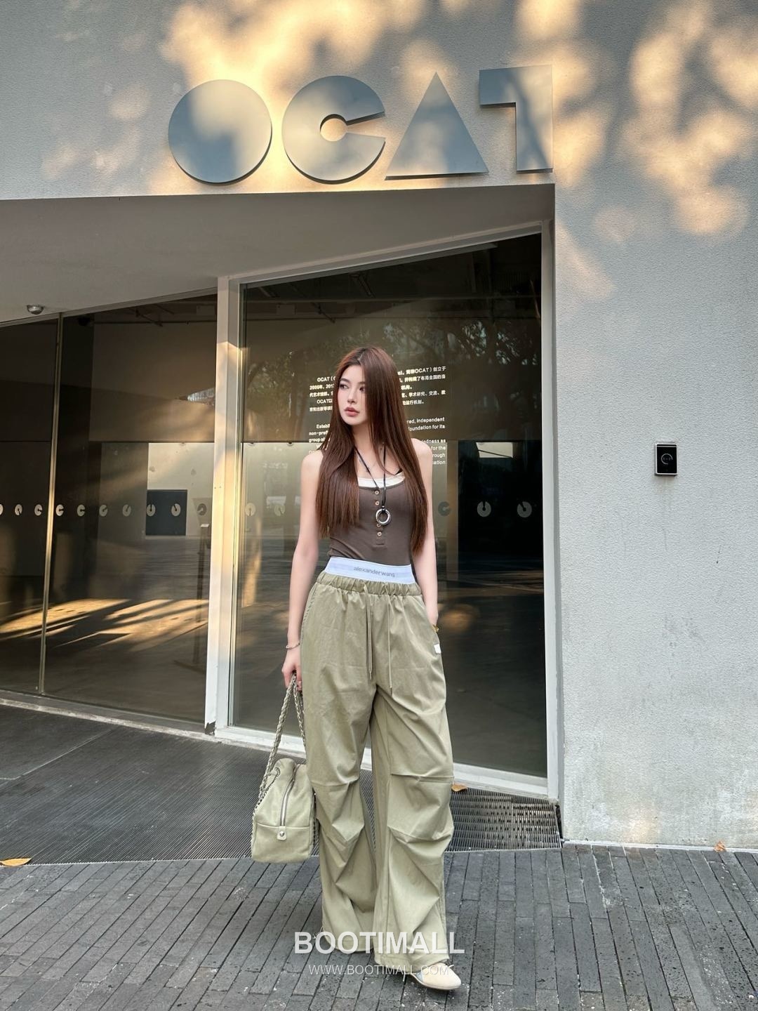 Alexander Wang SS26 Logo Tape Cargo Drawstring Pants 알렉산더왕 로고 테이프 카고 드로우스트링 팬츠 7