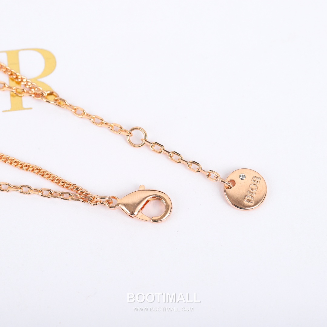 Christian Dior CD Star Double Layer Crystal Necklace 크리스찬 디올 CD 스타 더블 레이어 크리스탈 네크리스 6