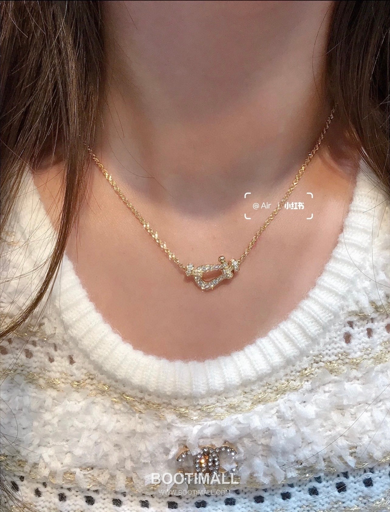 Fred Force 10 Horseshoe Buckle Necklace 프레드 포스텐 호스슈 버클 네크리스 11