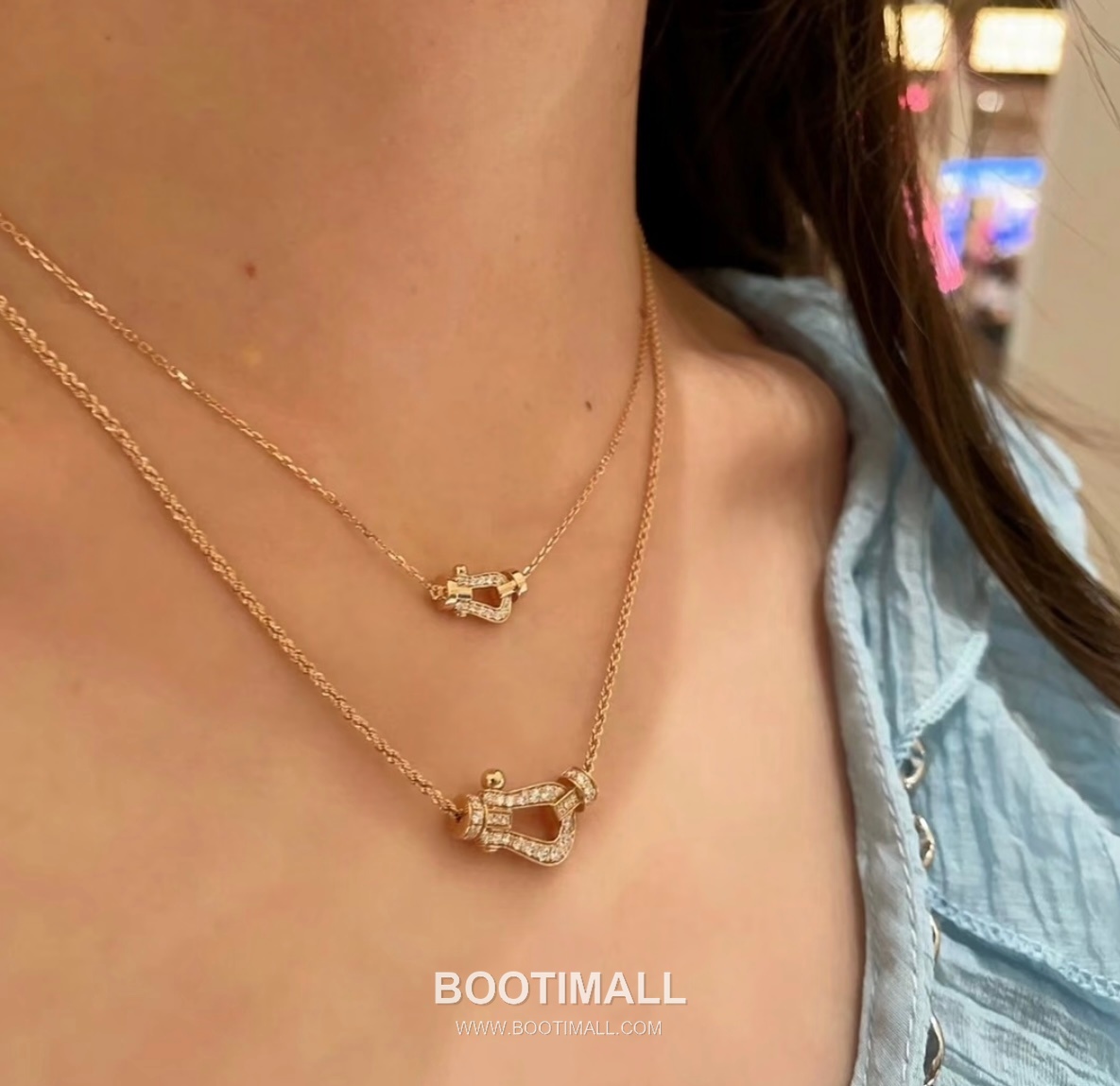 Fred Force 10 Horseshoe Buckle Necklace 프레드 포스텐 호스슈 버클 네크리스 12