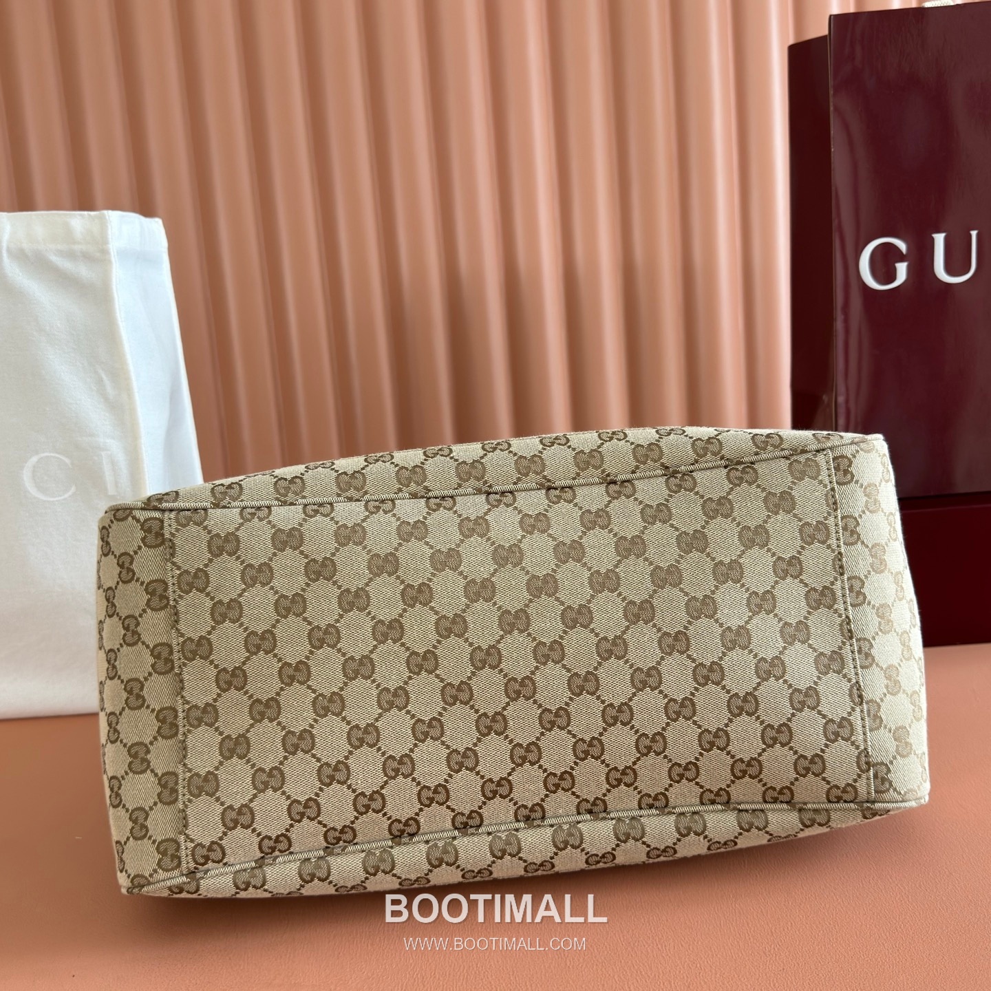 Gucci GG Canvas Push-Lock Tote Bag 870693 구찌 GG 캔버스 푸시락 토트백 40cm 4