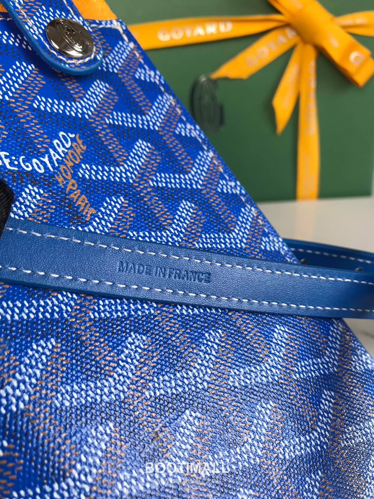 Goyard Montmartre GM Goyardine Canvas Crossbody Pouch 고야드 몽마르트르 GM 고야딘 캔버스 크로스바디 파우치 10cm 9