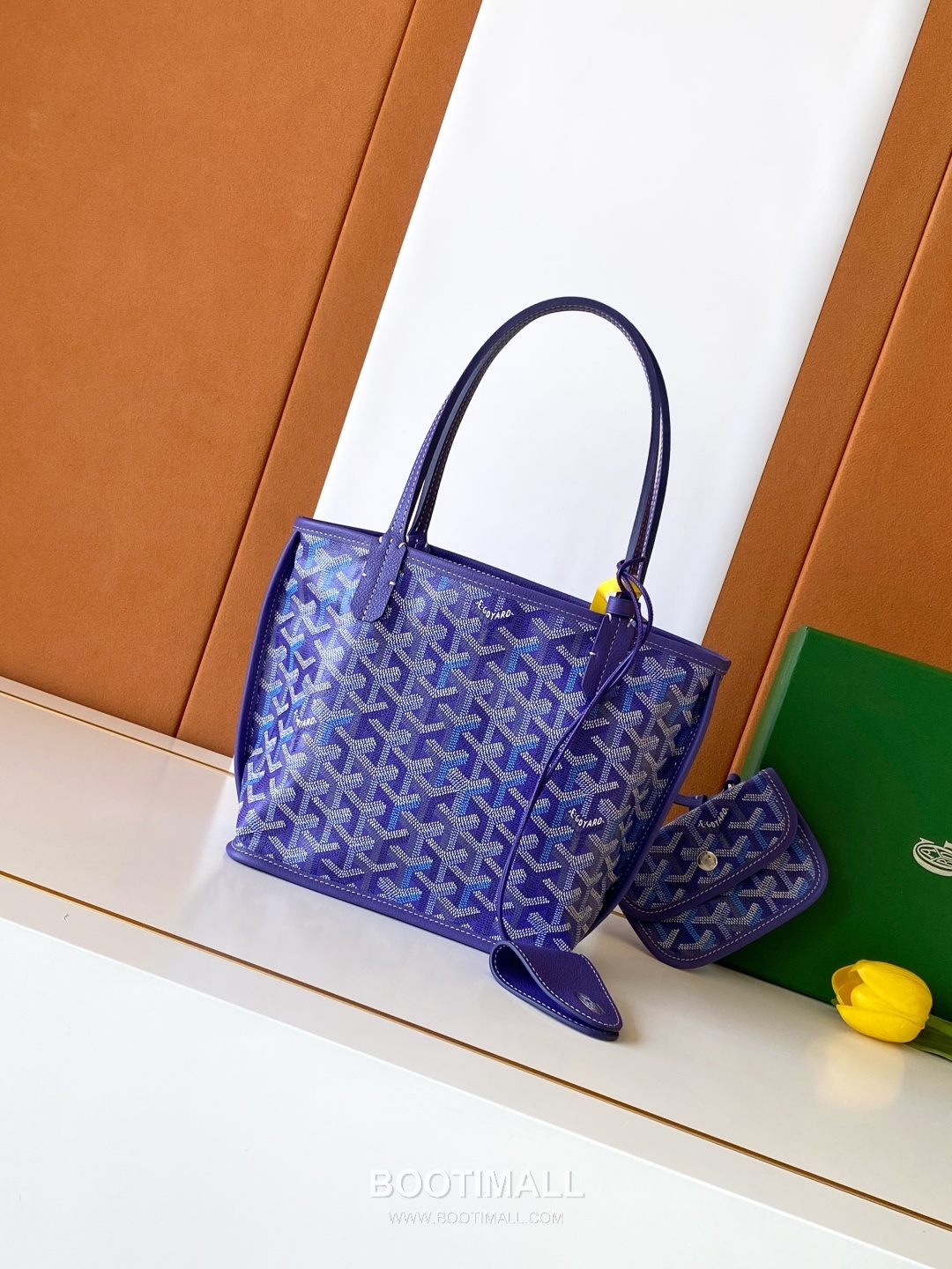 Goyard Anjou Mini Reversible Leather Tote Bag G8003 고야드 앙주 미니 리버서블 레더 토트백 19.5cm 1