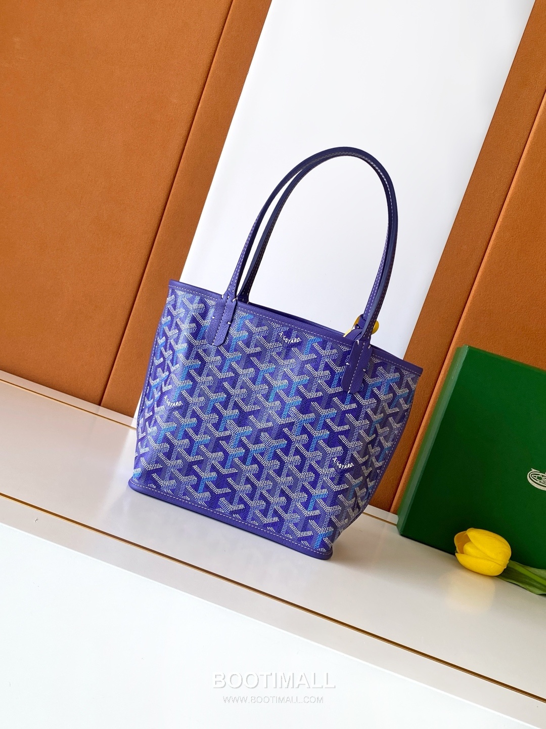 Goyard Anjou Mini Reversible Leather Tote Bag G8003 고야드 앙주 미니 리버서블 레더 토트백 19.5cm 2