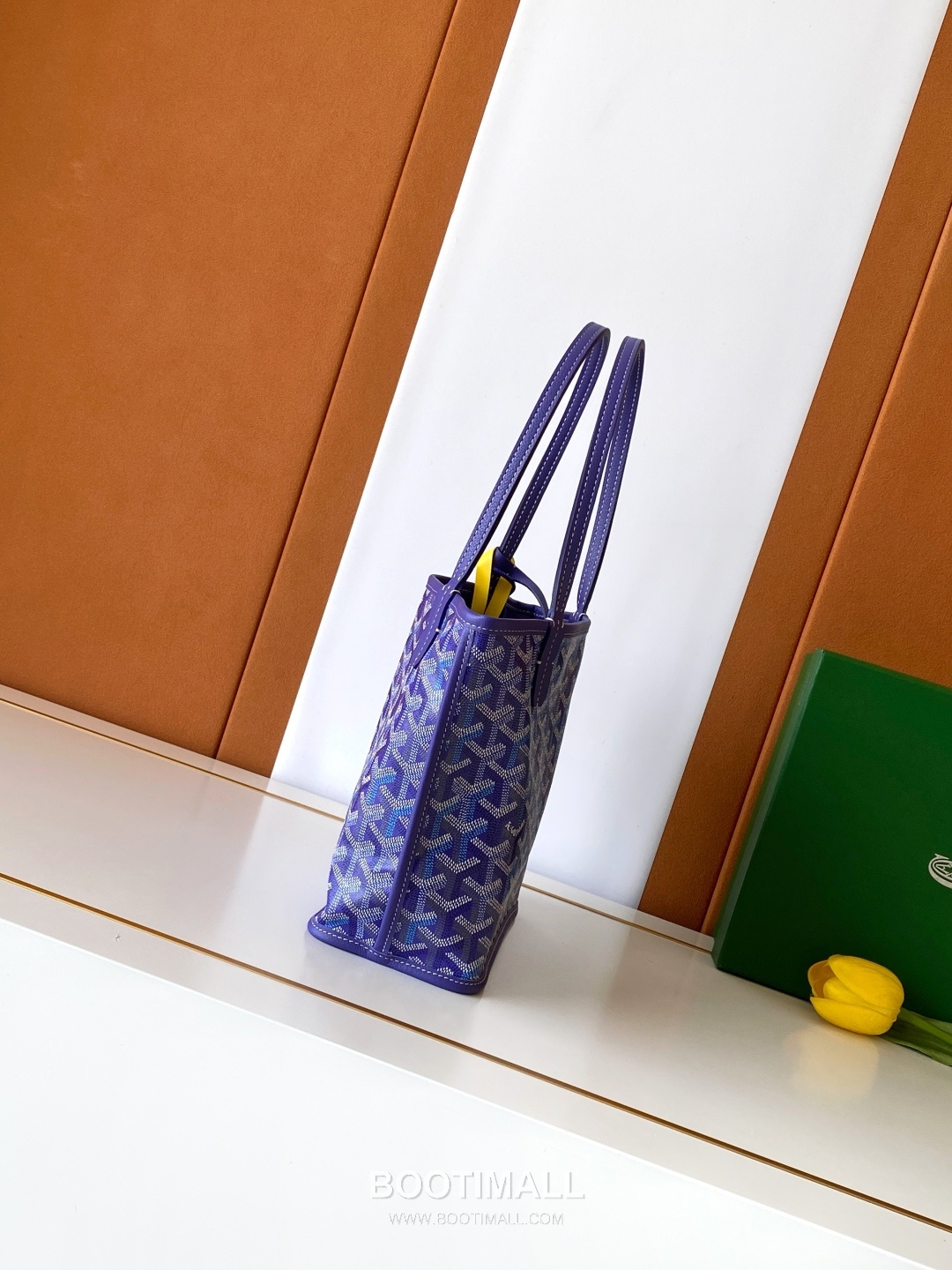 Goyard Anjou Mini Reversible Leather Tote Bag G8003 고야드 앙주 미니 리버서블 레더 토트백 19.5cm 3