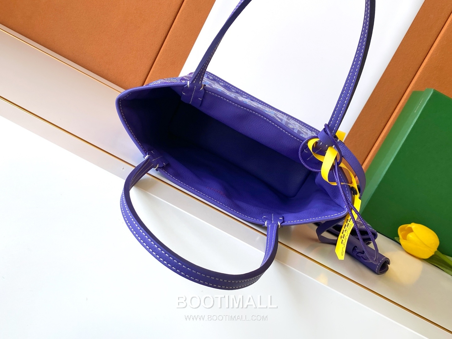 Goyard Anjou Mini Reversible Leather Tote Bag G8003 고야드 앙주 미니 리버서블 레더 토트백 19.5cm 8