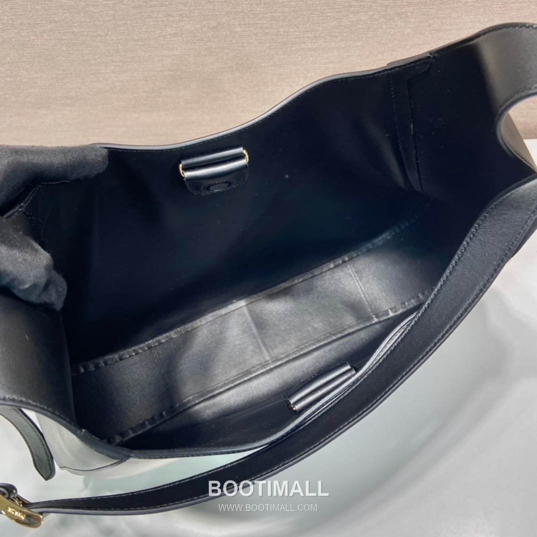 Prada Cleo Calfskin Crossbody Bag with Shoulder Strap Detail 프라다 클레오 카프스킨 크로스바디 숄더백 스트랩 디테일 1BC181 40cm 8