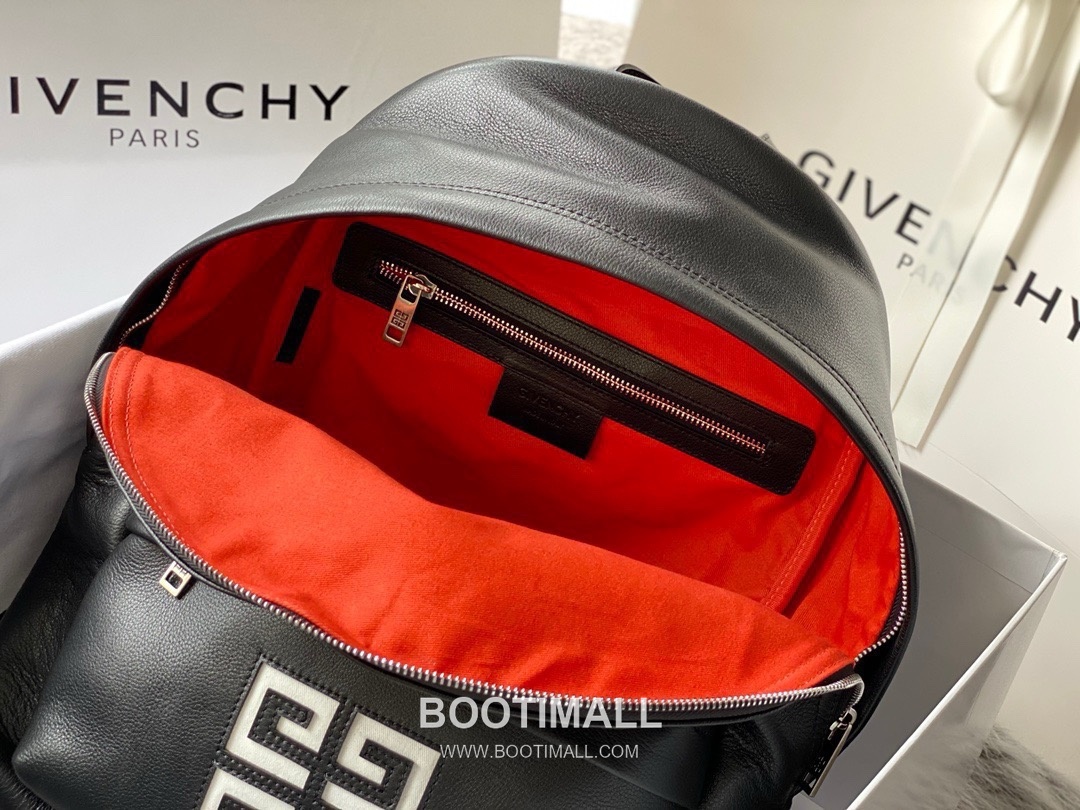 Givenchy Calfskin Leather Backpack with Dual Strap and Logo Detail 지방시 카프스킨 레더 백팩 듀얼 스트랩 로고 디테일 992991 28cm 7