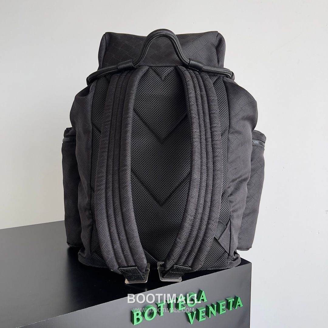 Prada Alto Jacquard Nylon Backpack with Lightweight Outdoor Design 프라다 알토 자카드 나일론 백팩 경량 아웃도어 42cm 2