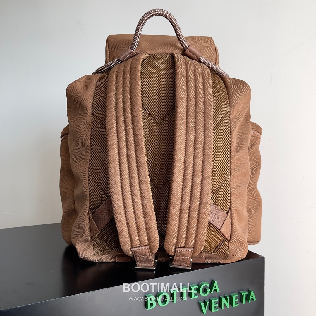 Prada Alto Jacquard Nylon Backpack with Lightweight Outdoor Design 프라다 알토 자카드 나일론 백팩 경량 아웃도어 42cm 2
