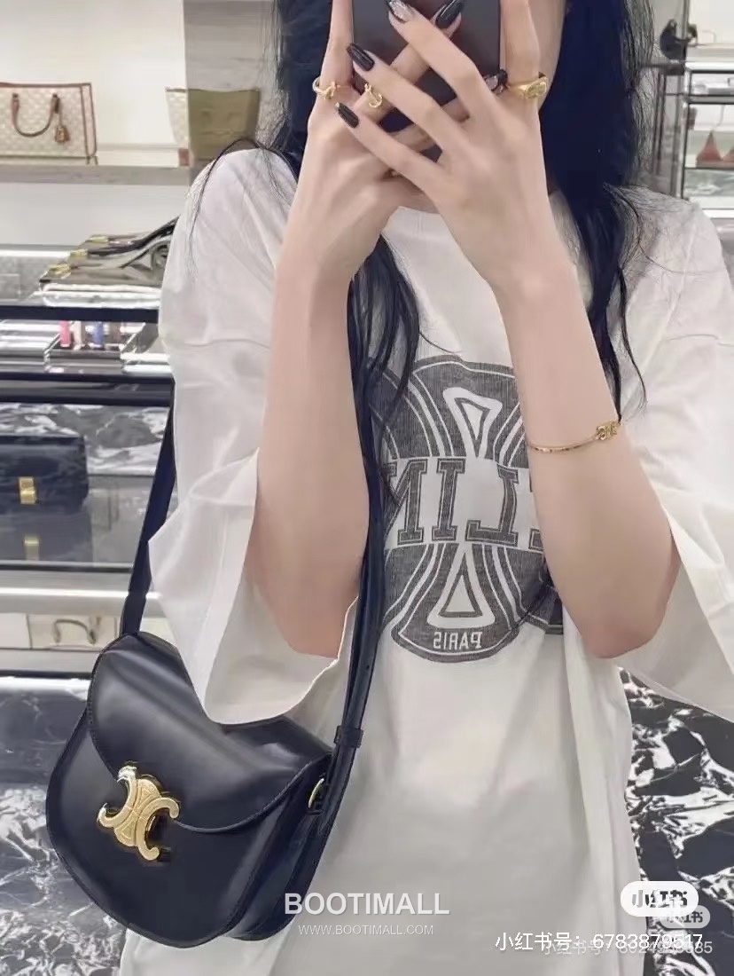 Celine 2026SS Graphic Print Cotton T-Shirt with Logo Detail 셀린느 2026SS 그래픽 프린트 코튼 반팔 티셔츠 로고 디테일 5