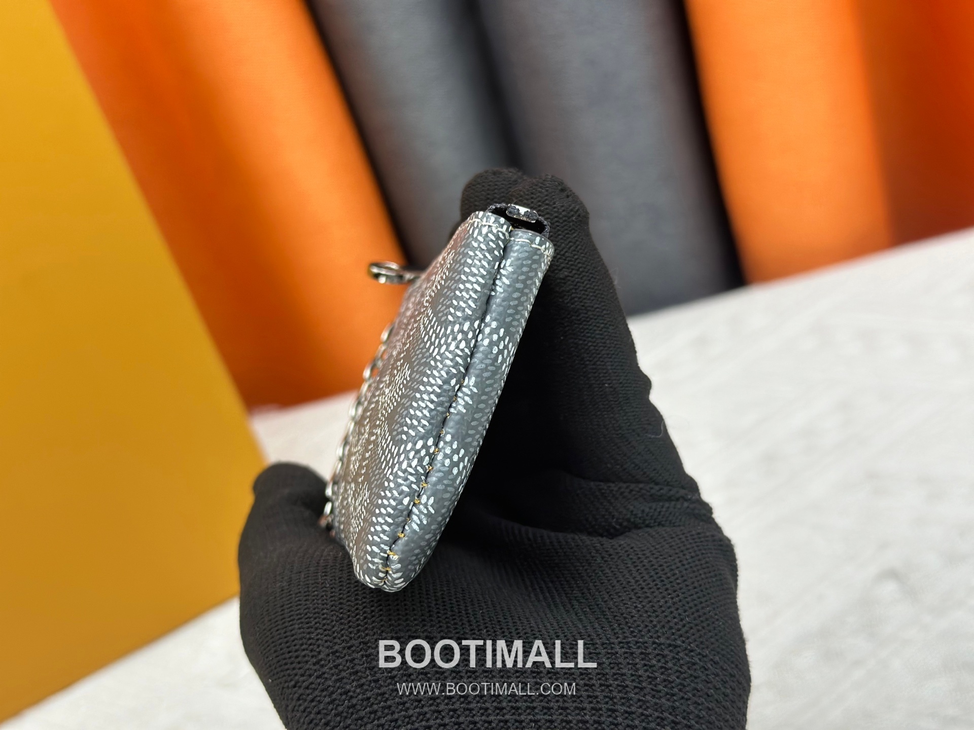 Louis Vuitton Damier Canvas Key Pouch Wallet with Zip Closure Key Ring Detail 루이비통 다미에 캔버스 키 파우치 지갑 G510 12cm 5