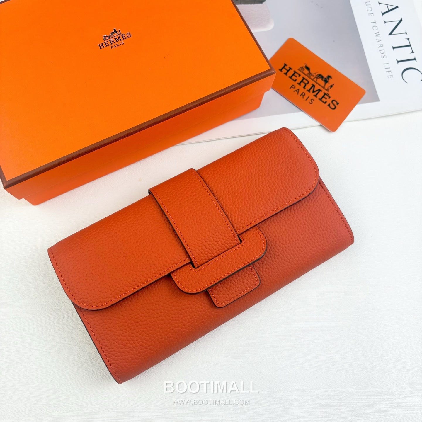 Hermès Long To Calfskin Wallet with Zip Coin Pocket Multi Compartment Detail 에르메스 롱 투 카프스킨 지퍼 코인포켓 멀티 컴파트먼트 장지갑 0688 20.5cm 7