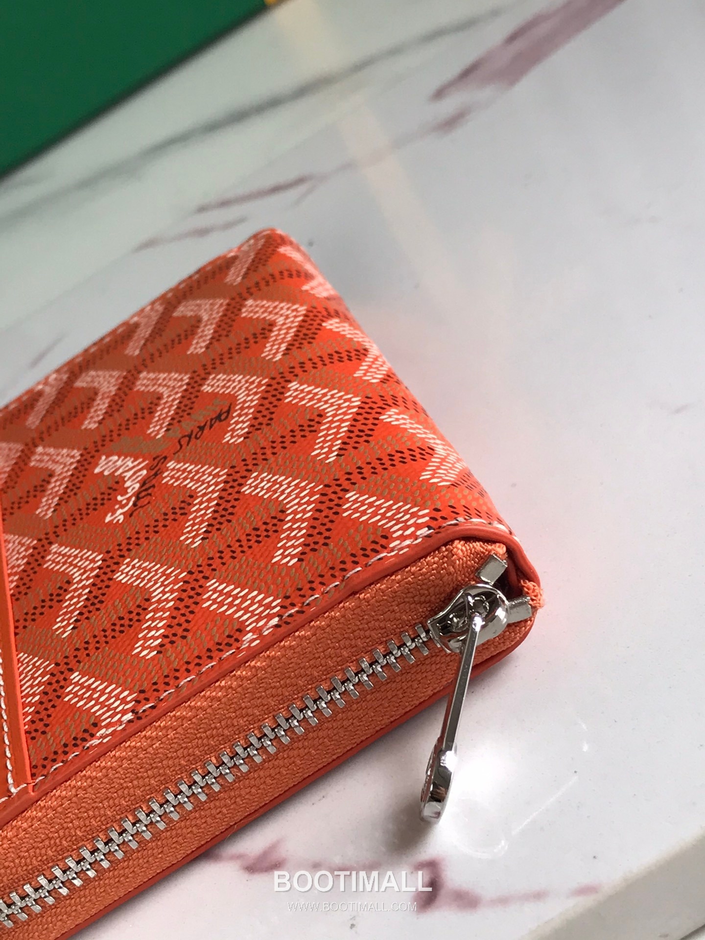 Goyard Matignon Mini Goyardine Canvas Zip Coin Wallet with Card Slots 고야드 마티뇽 미니 고야르딘 캔버스 집 코인 지갑 카드슬롯 020605 11.5cm 4