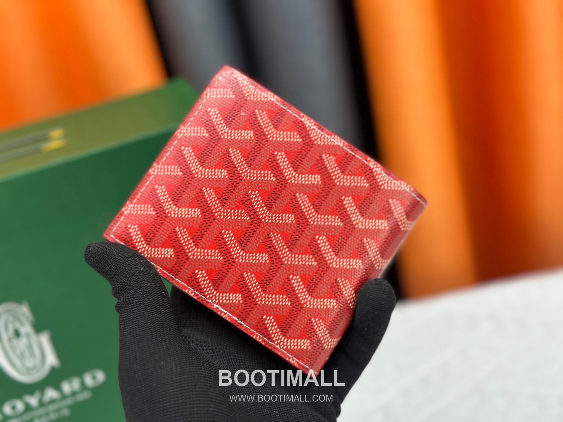 Goyard Goyardine Canvas Bi-Fold Wallet with 8 Card Slots 고야드 고야르딘 캔버스 바이폴드 카드지갑 G5126 11cm 2