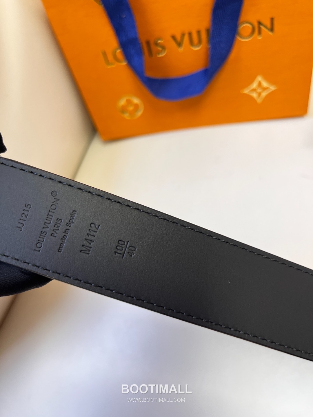 Louis Vuitton LV Monogram Canvas Reversible Belt with Pin Buckle Palladium 구찌가 아닌 루이비통 LV 모노그램 캔버스 리버서블 벨트 핀 버클 스테인리스 스틸 팔라듐 피니시 3.5cm 8