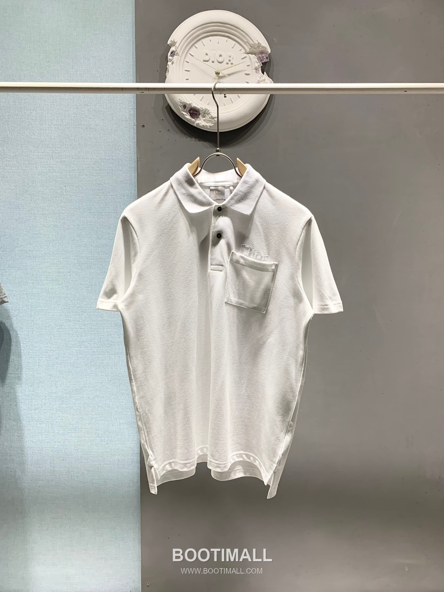 Dior SS26 Tone-on-Tone Embroidered Piqué Cotton Polo Shirt 디올 SS26 톤온톤 자수 피케 코튼 폴로 셔츠 1