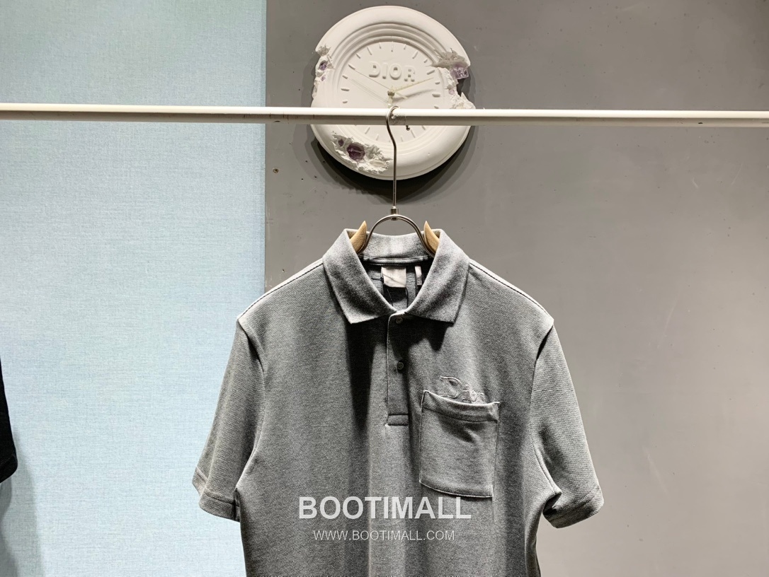 Dior SS26 Tone-on-Tone Embroidered Piqué Cotton Polo Shirt 디올 SS26 톤온톤 자수 피케 코튼 폴로 셔츠 2